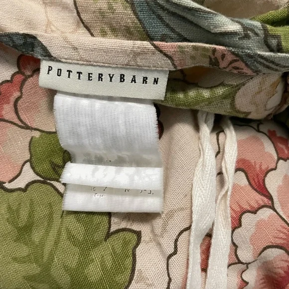 Pottery Barn Full/Queen Floral Duvet with 2 Shams - Picture 5 of 7